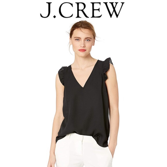 | J.Crew Flutter Top